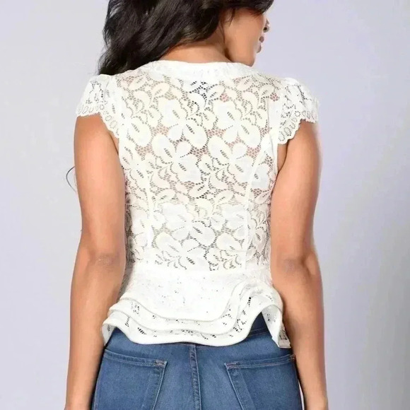 Nwt Fashion Nova Versatile Top- White - Picture 3 of 11